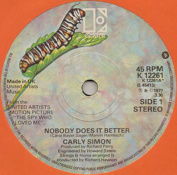 Album Cover Art for Nobody Does It Better