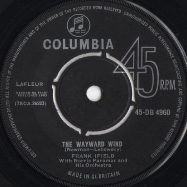 Album Cover Art for The Wayward Wind