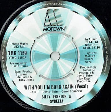 Album Cover Art for With You I'm Born Again (Vocal)