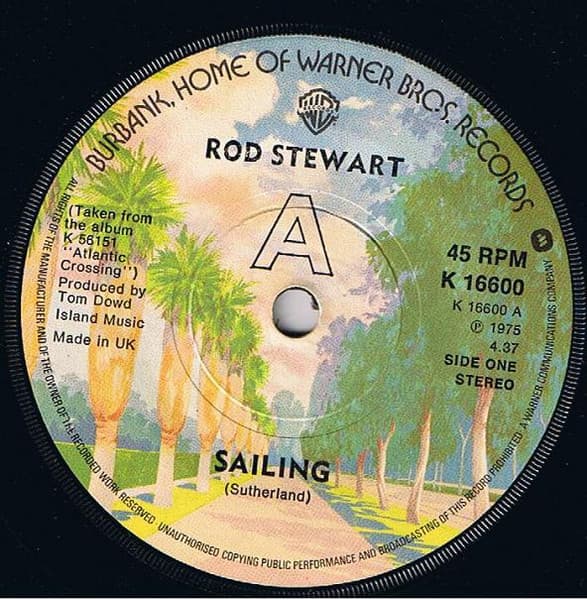 Album Cover Art for Sailing