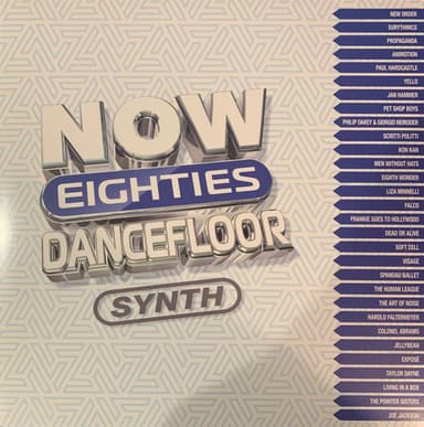 Album Cover Art for Now Eighties Dancefloor Synth