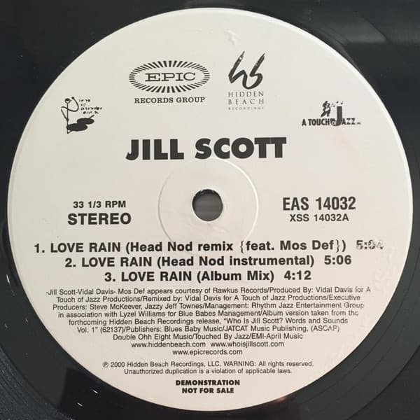 Album Cover Art for Love Rain