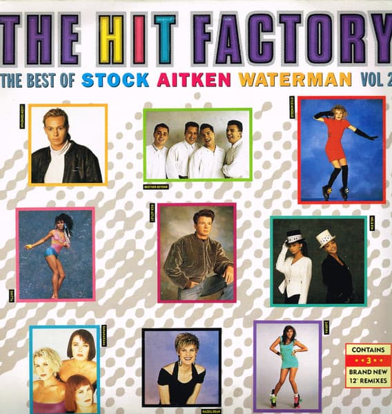 Album Cover Art for The Hit Factory - The Best Of Stock Aitken Waterman Vol 2