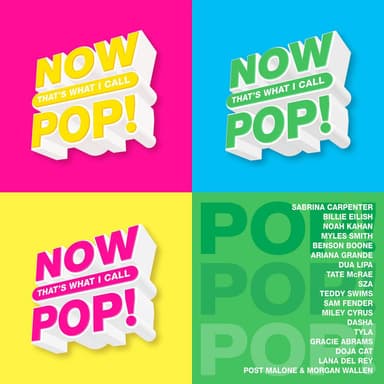 Album Cover Art for Now That's What I Call Pop!