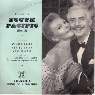 Album Cover Art for Excerpts From "South Pacific" (#2)