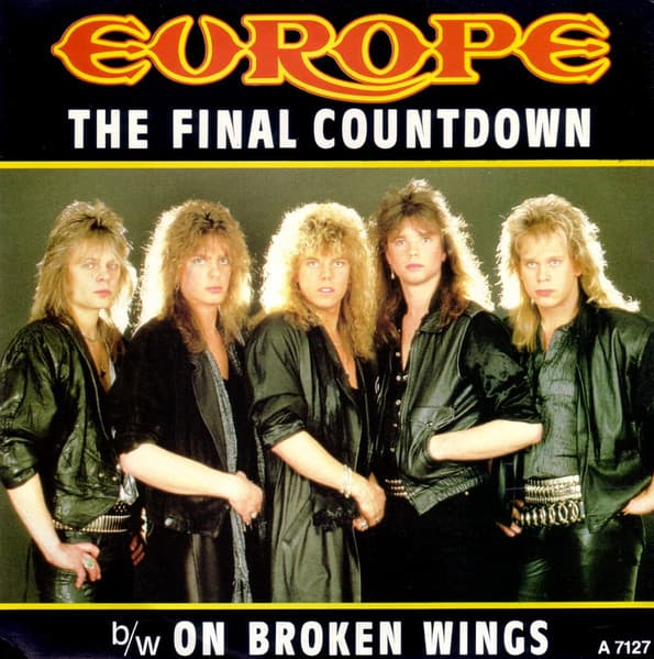 Album Cover Art for The Final Countdown b/w Broken Wings