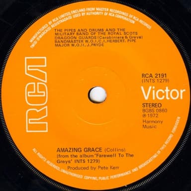 Album Cover Art for Amazing Grace / Cornet Carillon