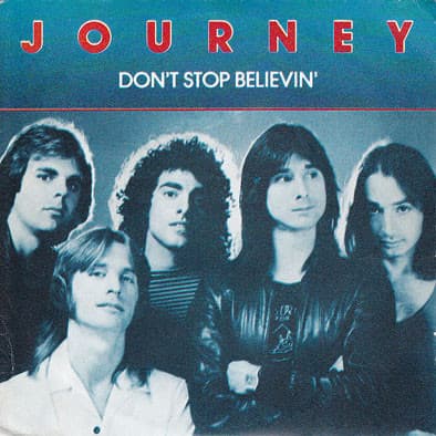 Album Cover Art for Don't Stop Believin'