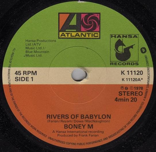 Album Cover Art for Rivers Of Babylon