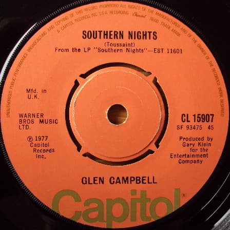 Album Cover Art for Southern Nights
