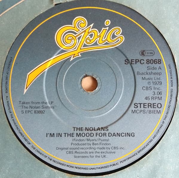 Album Cover Art for I'm In The Mood For Dancing