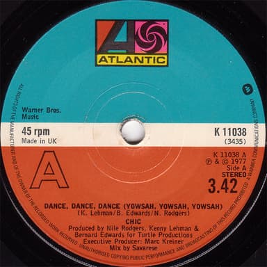 Album Cover Art for Dance, Dance, Dance (Yowsah, Yowsah, Yowsah)