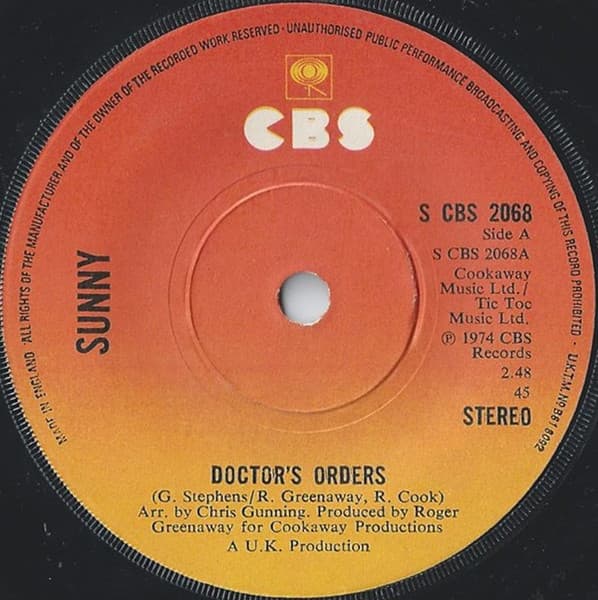 Album Cover Art for Doctor's Orders