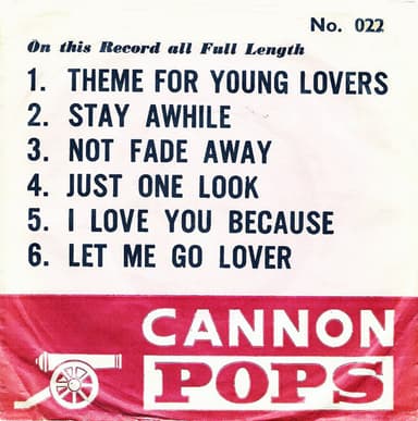 Album Cover Art for Cannon Pops