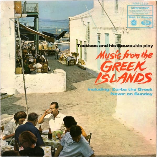Album Cover Art for Music From The Greek Islands