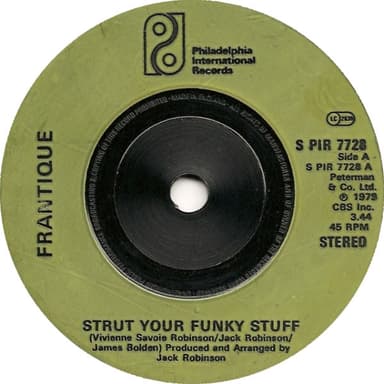 Album Cover Art for Strut Your Funky Stuff