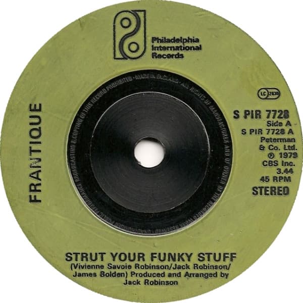 Album Cover Art for Strut Your Funky Stuff