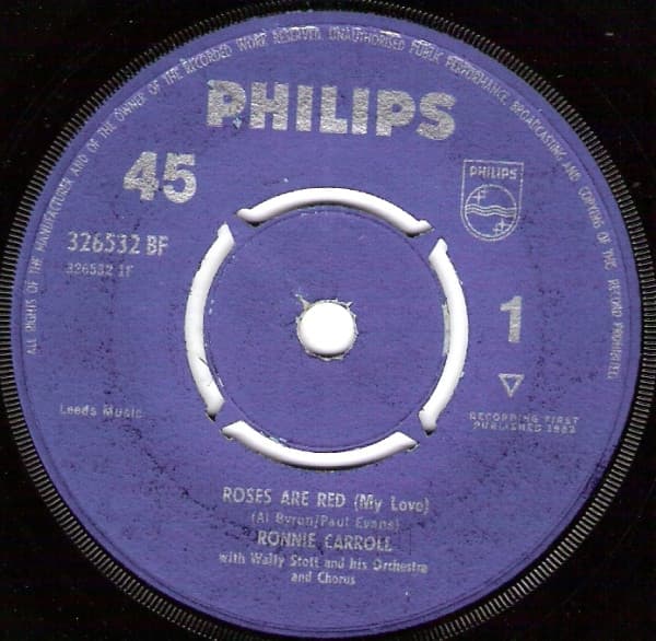 Album Cover Art for Roses Are Red (My Love)