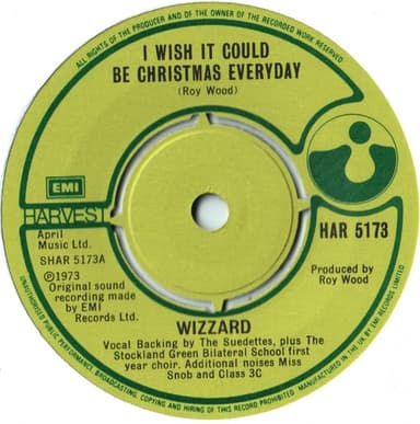 Album Cover Art for I Wish It Could Be Christmas Every Day
