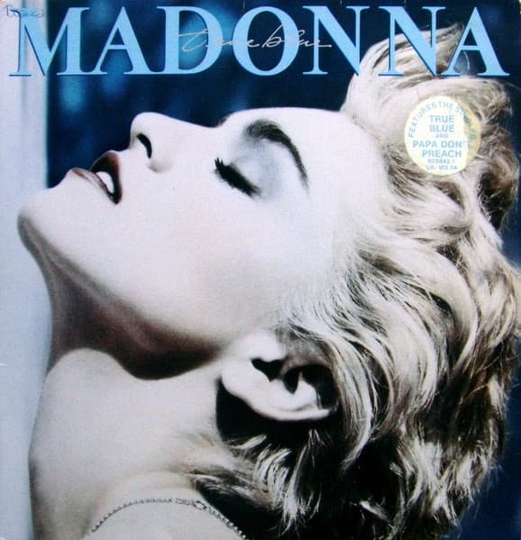 Album Cover Art for True Blue