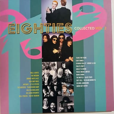 Album Cover Art for Eighties Collected Vol. 2