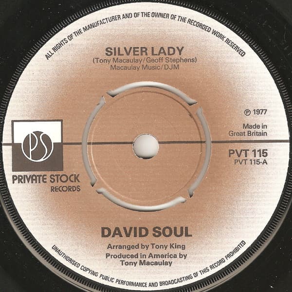 Album Cover Art for Silver Lady