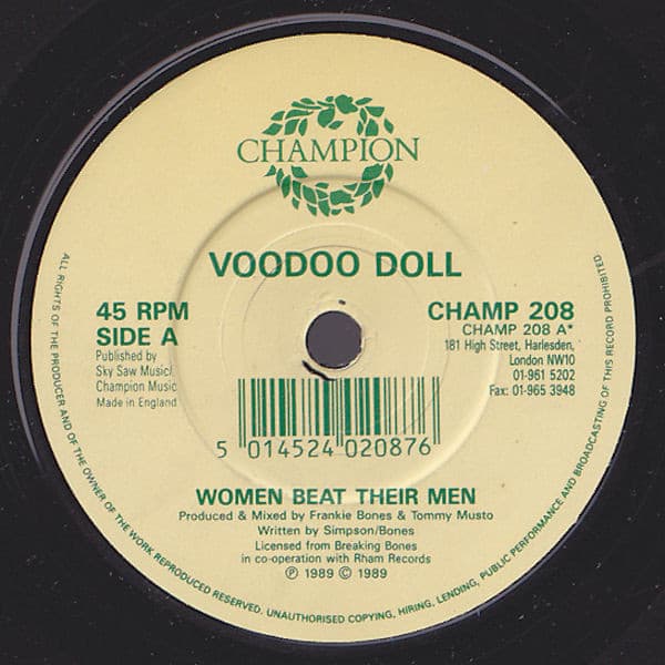 Album Cover Art for Women Beat Their Men