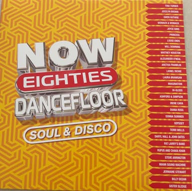 Album Cover Art for Now Eighties Dancefloor Soul & Disco