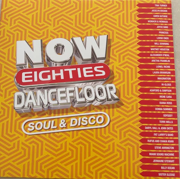 Album Cover Art for Now Eighties Dancefloor Soul & Disco