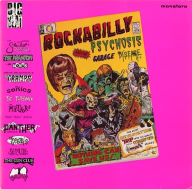 Album Cover Art for Rockabilly Psychosis And The Garage Disease