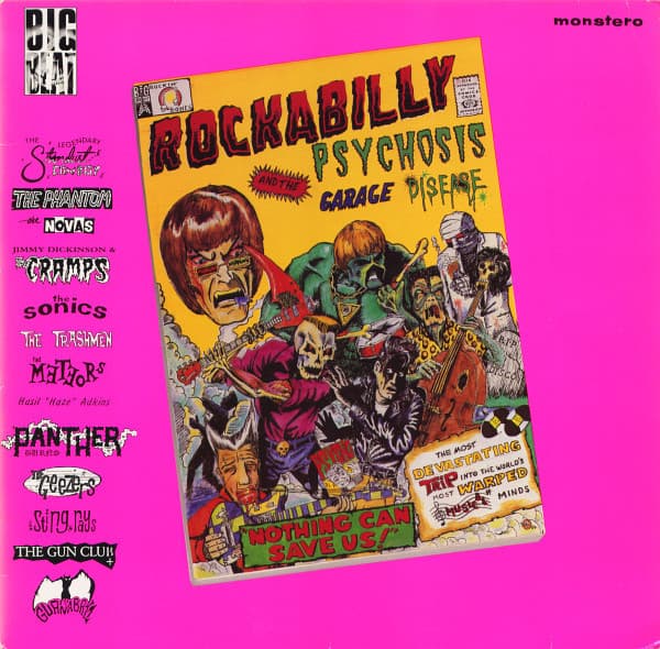 Album Cover Art for Rockabilly Psychosis And The Garage Disease