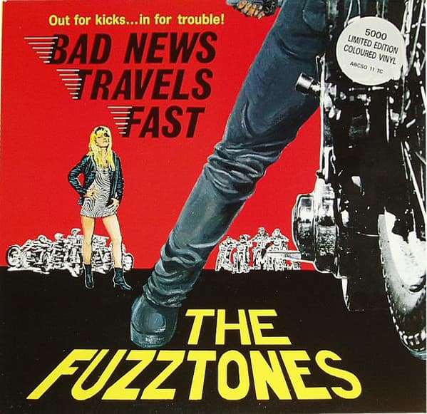 Album Cover Art for Bad News Travels Fast