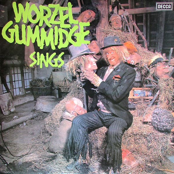 Album Cover Art for Worzel Gummidge Sings