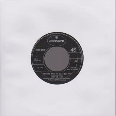 Album Cover Art for Drinking Wine Spo-Dee O'Dee / Rock & Roll Medley