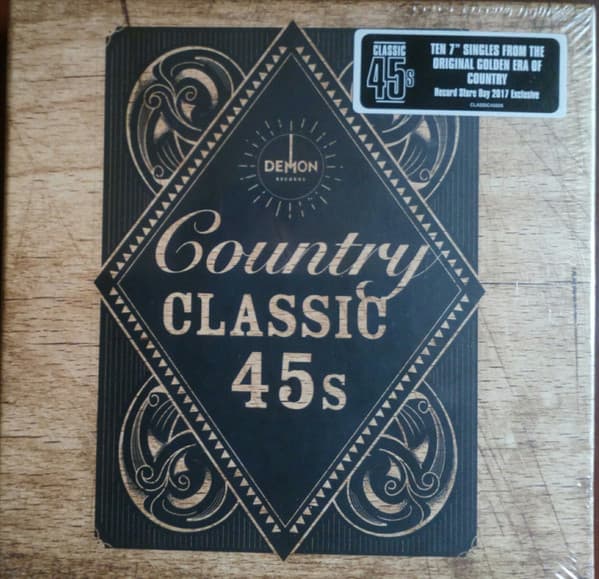 Album Cover Art for Country Classic 45s