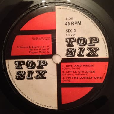 Album Cover Art for Top Six No. 2