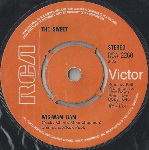 Album Cover Art for Wig-Wam Bam