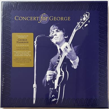 Album Cover Art for Concert For George (Original Motion Picture Soundtrack)