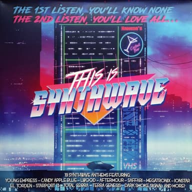 Album Cover Art for This Is Synthwave
