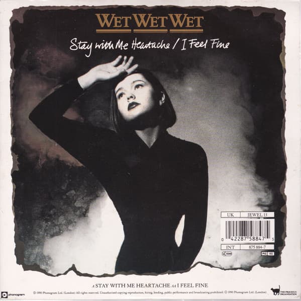 Album Cover Art for Stay With Me Heartache / I Feel Fine