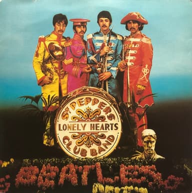 Album Cover Art for Sgt. Pepper's Lonely Hearts Club Band / With A Little Help From My Friends