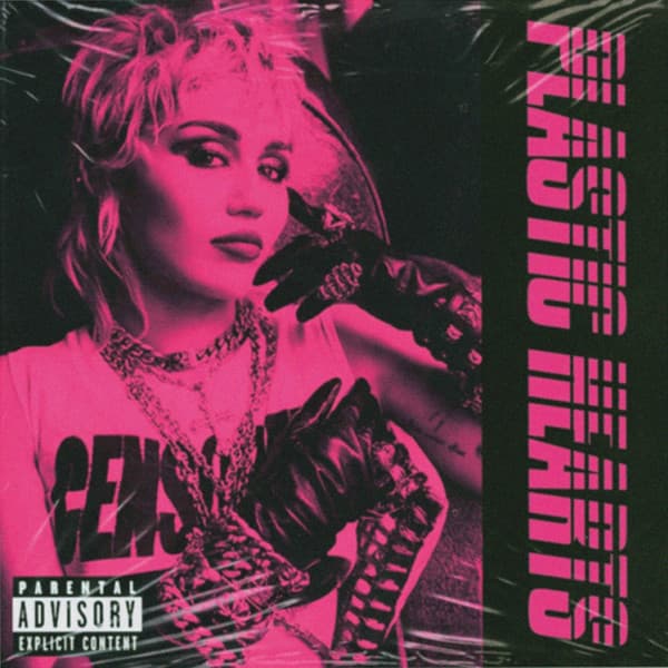 Album Cover Art for Plastic Hearts