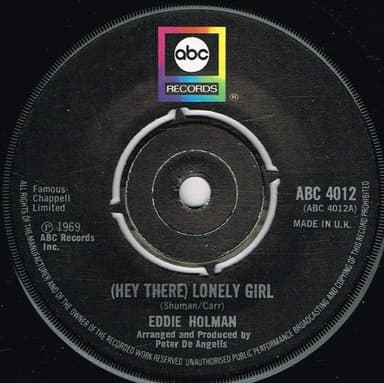 Album Cover Art for (Hey There) Lonely Girl