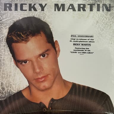 Album Cover Art for Ricky Martin