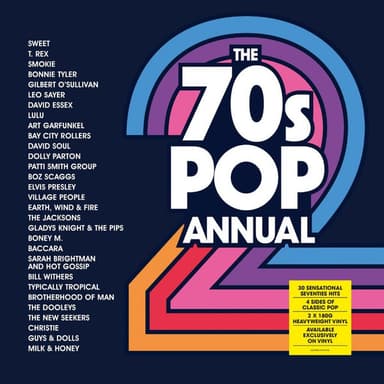 Album Cover Art for The 70s Pop Annual 2