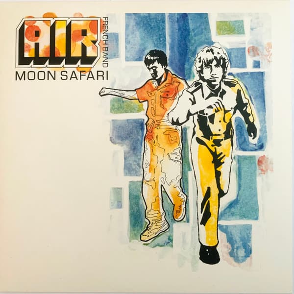 Album Cover Art for Moon Safari