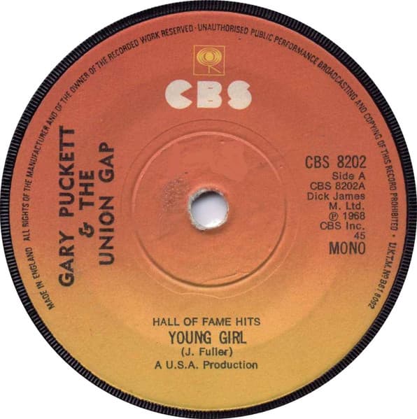 Album Cover Art for Young Girl