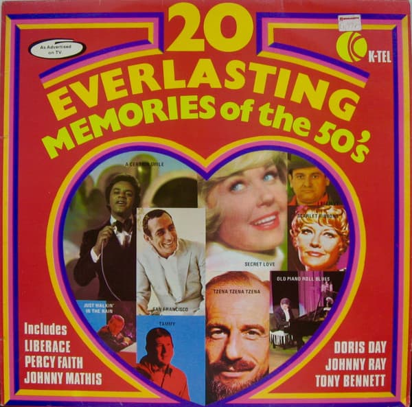 Album Cover Art for 20 Everlasting Memories Of The 50's