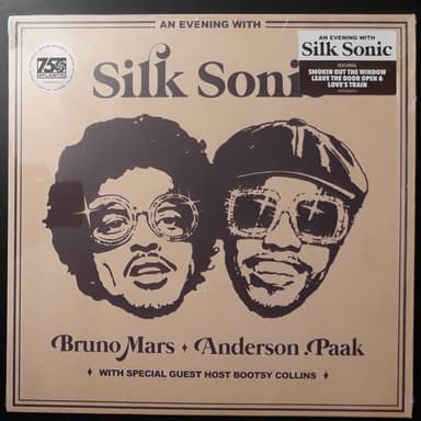 Album Cover Art for An Evening With Silk Sonic