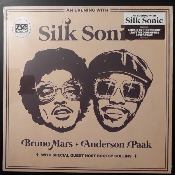 Album Cover Art for An Evening With Silk Sonic